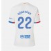 Günstige Barcelona Ilkay Gundogan #22 Auswärts Fussballtrikot Damen 2023-24 Kurzarm